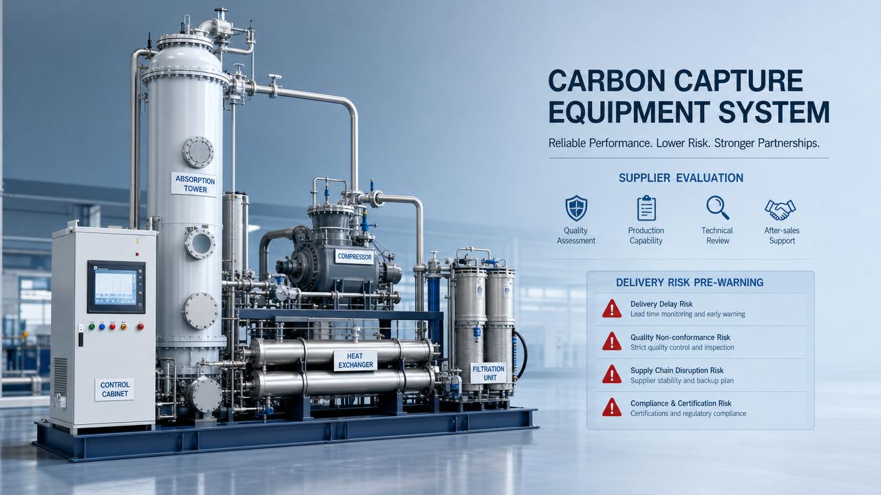 Carbon Capture Equipment News: Early Warning Signs in Vendor Evaluation