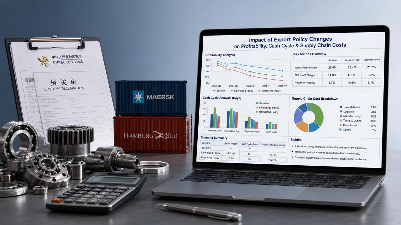 How Export Trade Policy Changes Affect Margin and Cash Flow