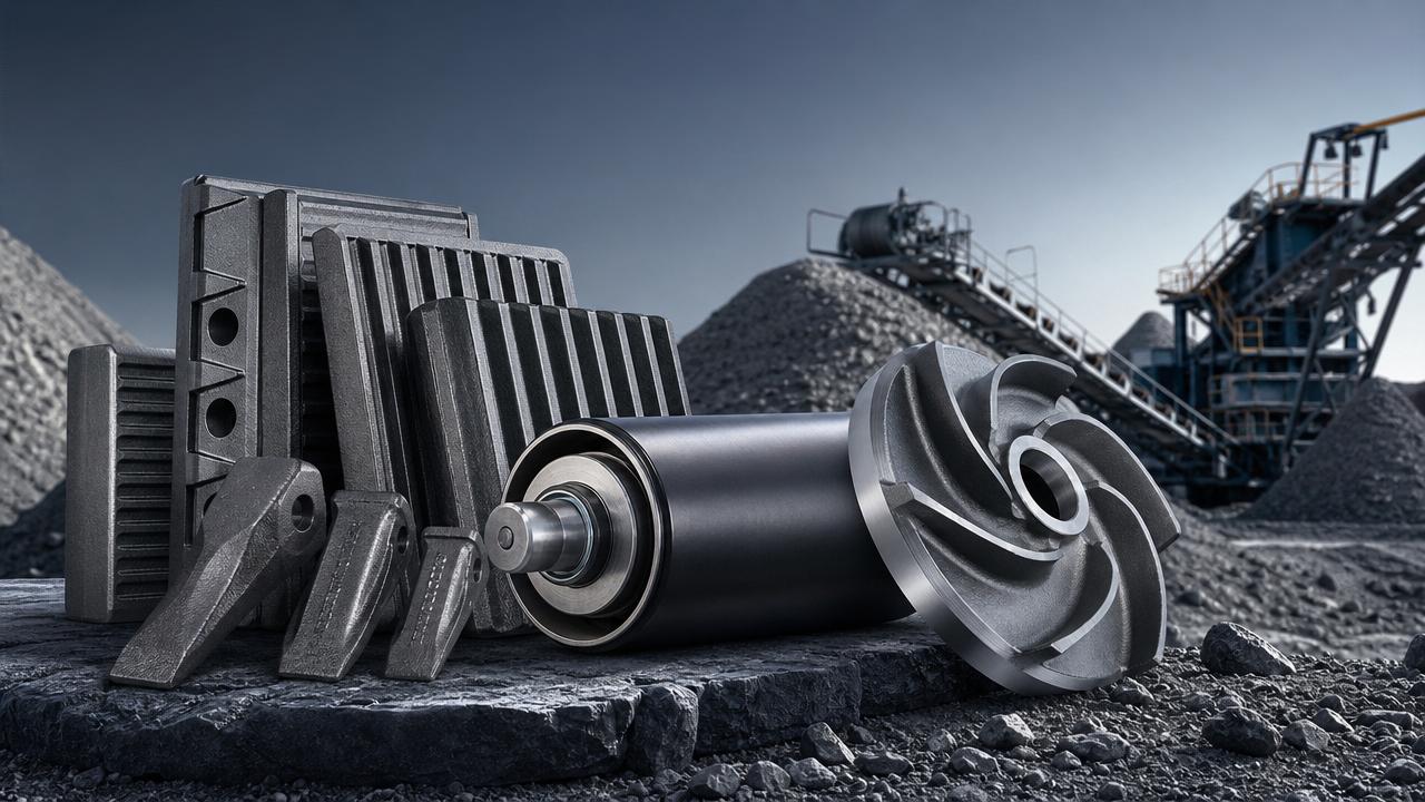 Mining Components That Last Longer Under High Load and Abrasion