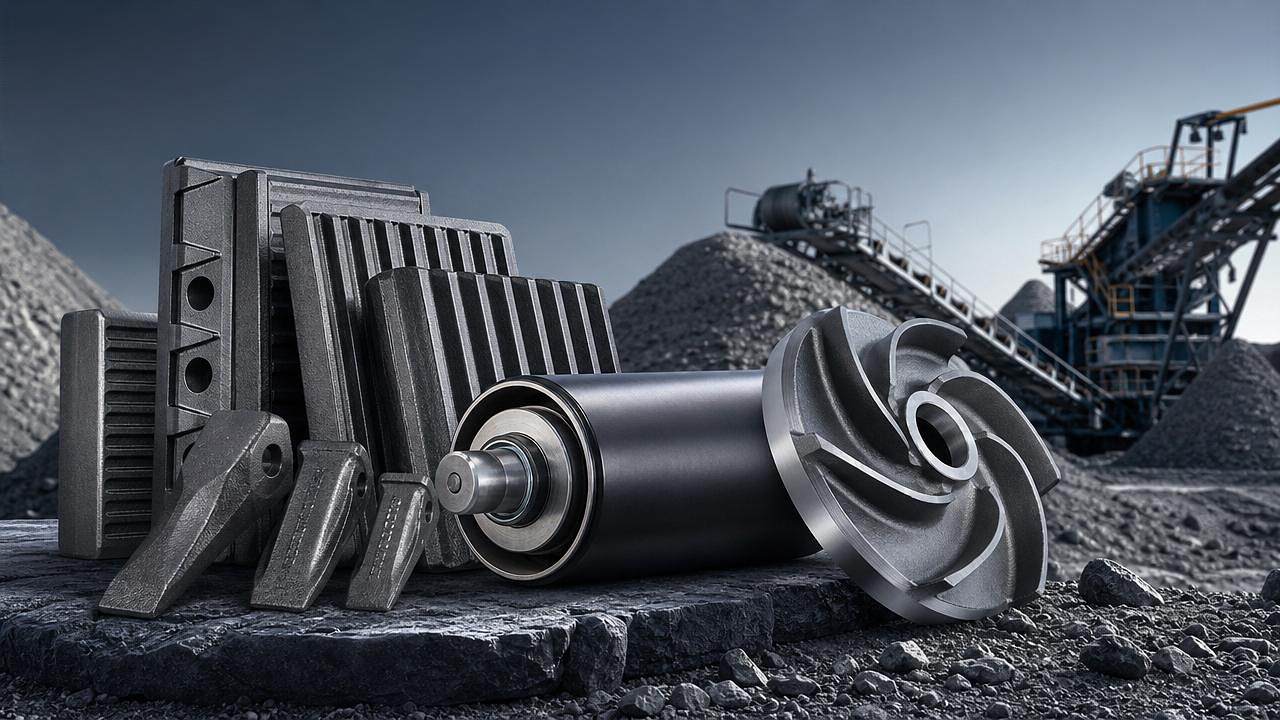 Mining Components That Last Longer Under High Load and Abrasion