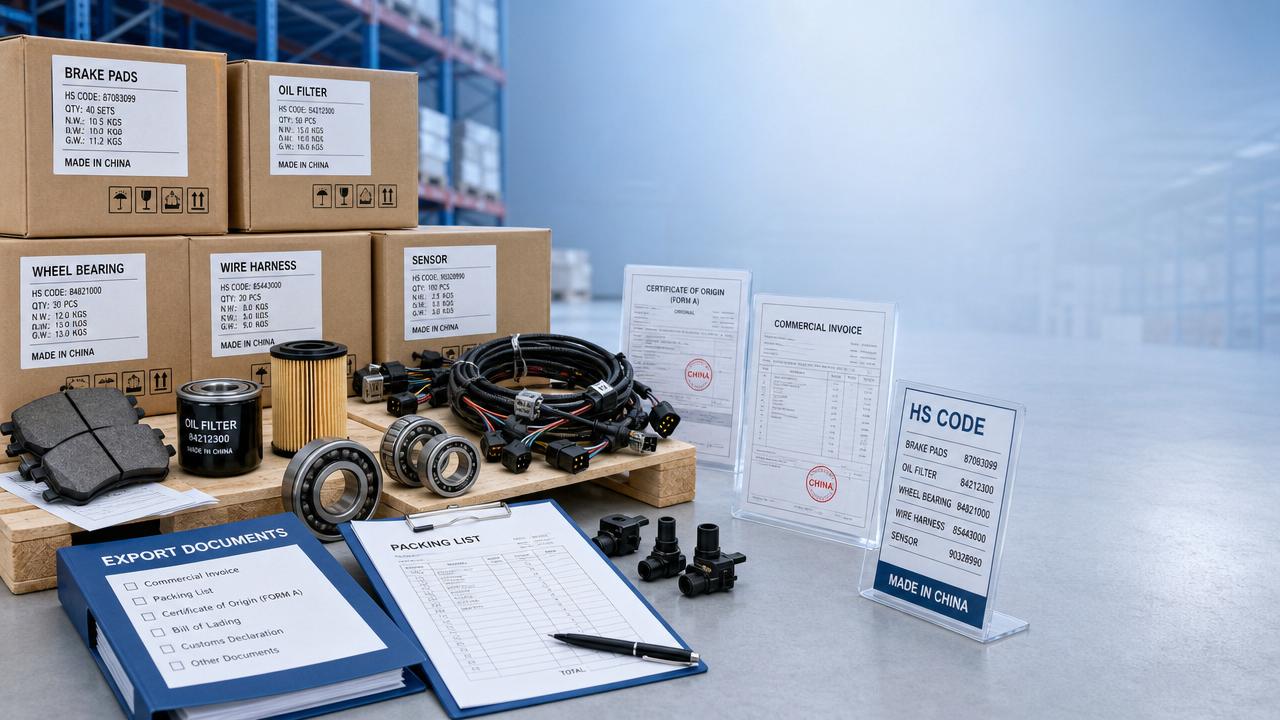 Automotive Parts Export Trade Policy: Common Customs Mistakes