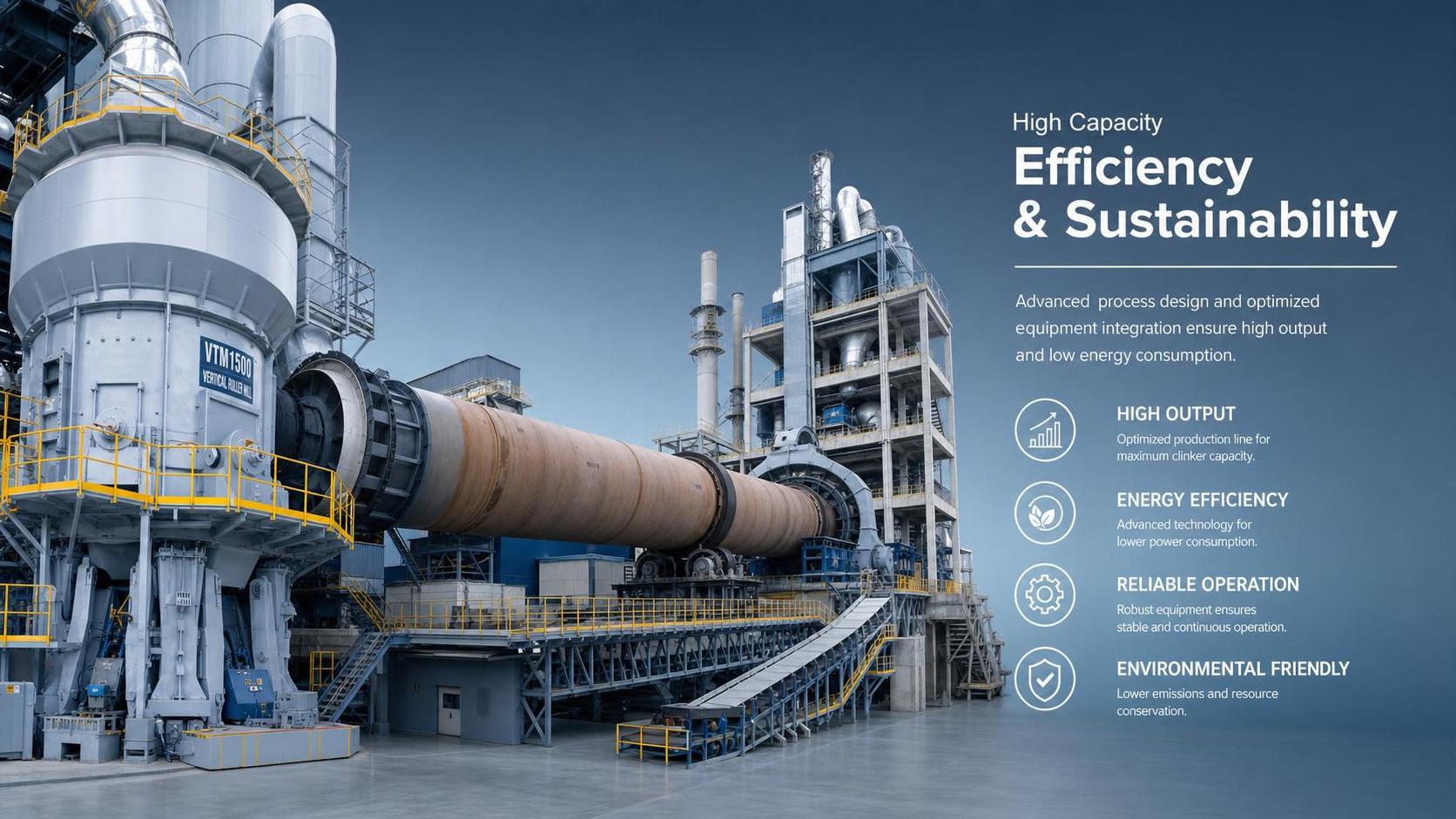 How to Compare Cement Production Equipment for Output and Energy Use