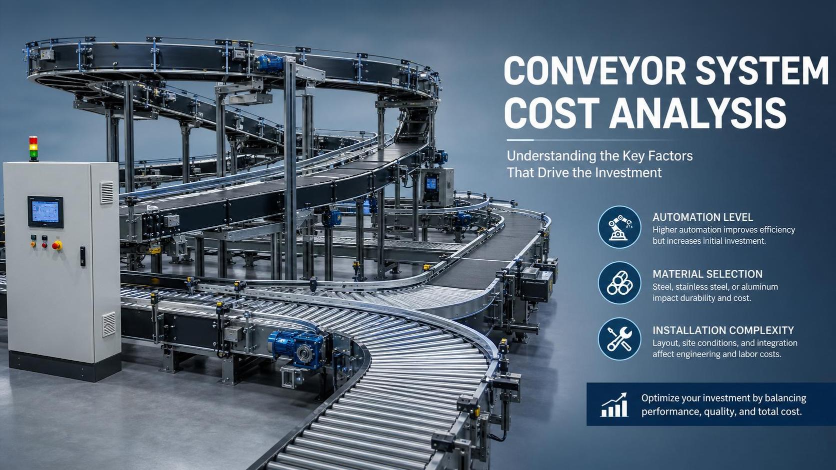 What Drives Conveyor Technology Cost in 2026