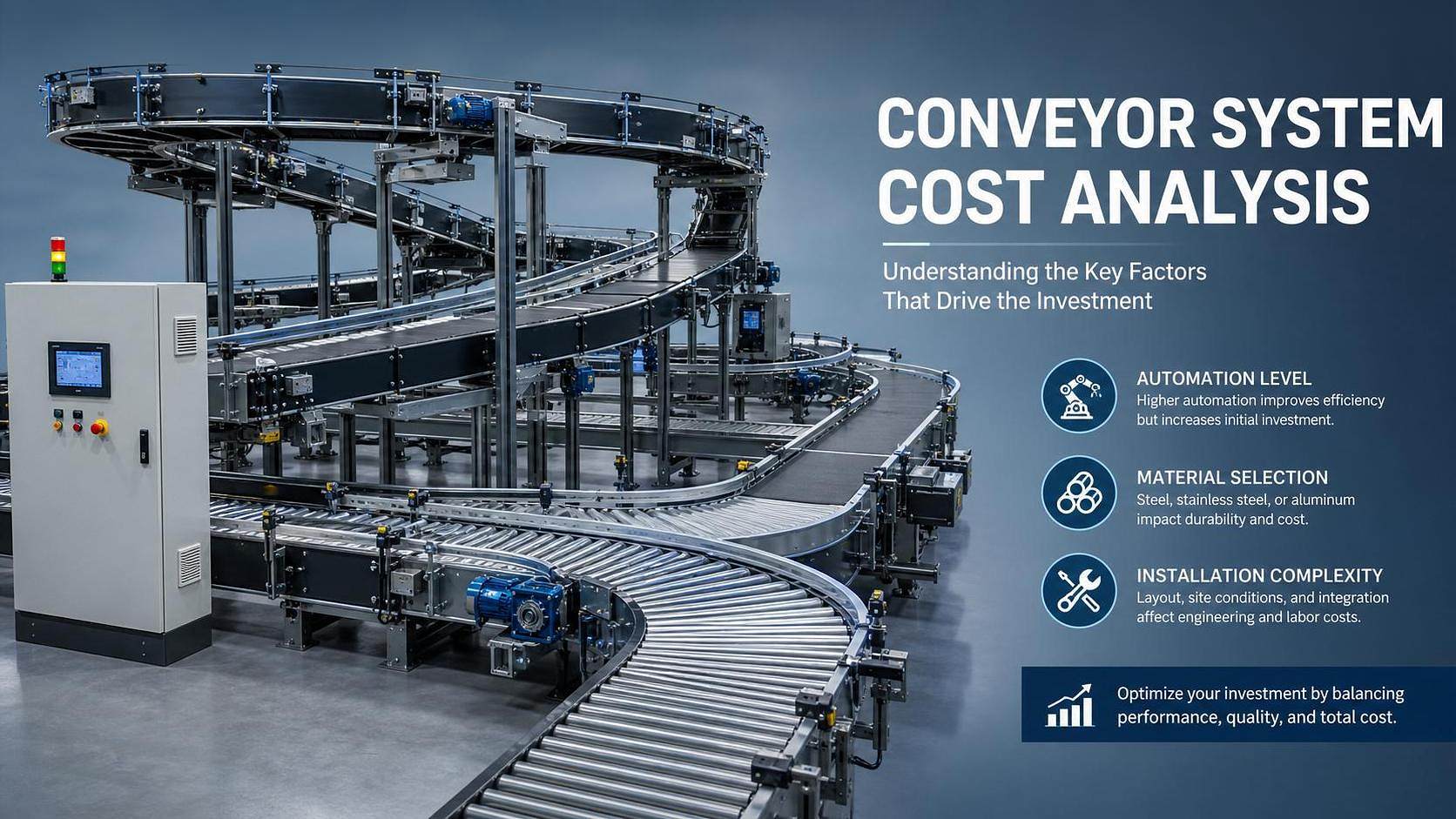 What Drives Conveyor Technology Cost in 2026