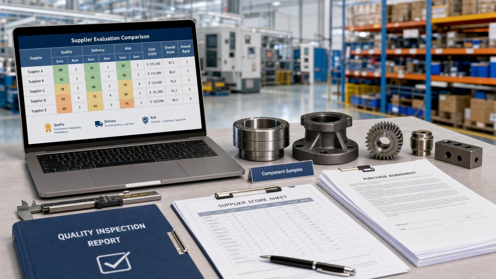 A Practical Supplier Evaluation Method for Lower Risk Sourcing