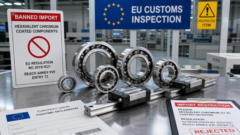EU Bars Cr(VI)-Coated Industrial Bearings Imports EU Bars Cr(VI)-Coated Industrial Bearings Imports