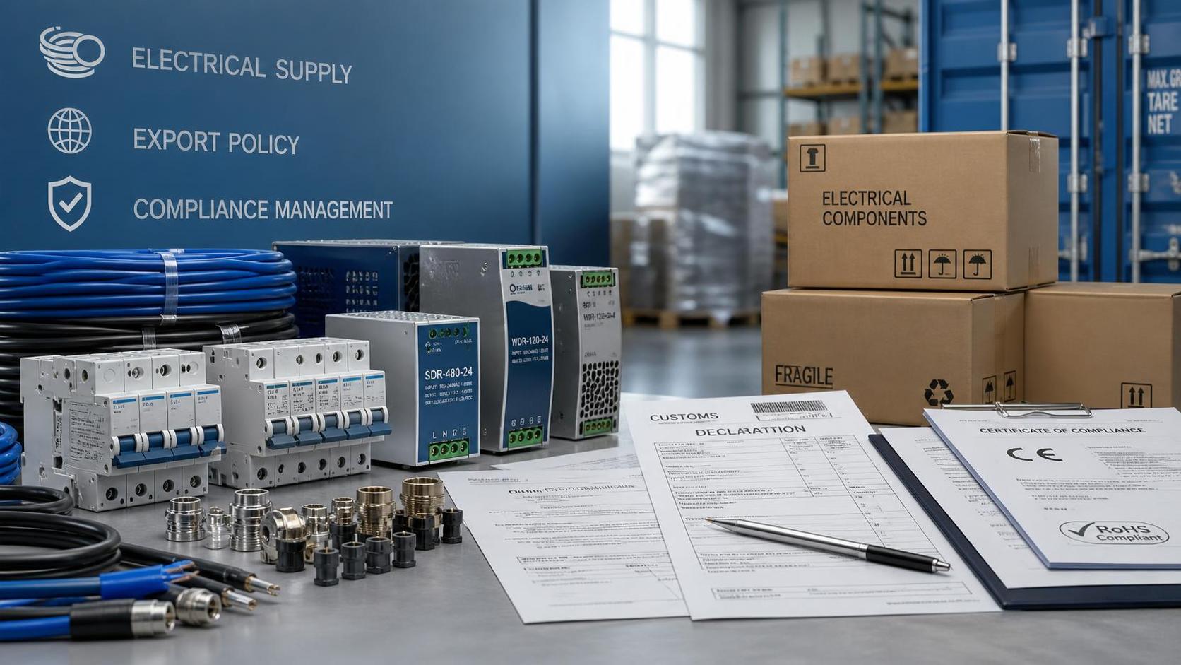 How Export Trade Policies Affect Electrical Supplies Sourcing and Compliance