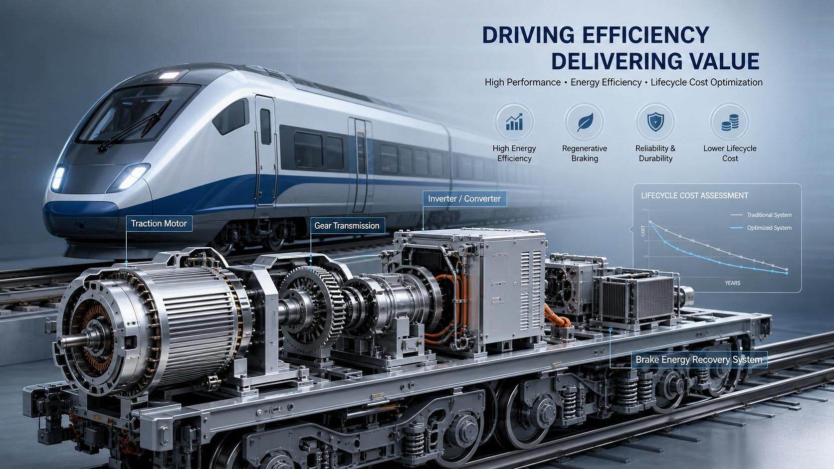 How to Evaluate Rail Transit Traction Systems for Energy Efficiency and Lifecycle Cost?