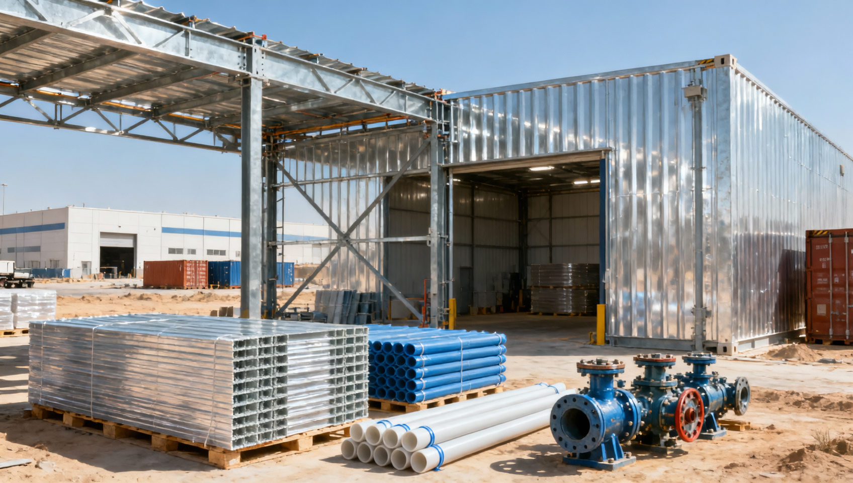 Which construction materials could gain from China–Middle East trade in 2026