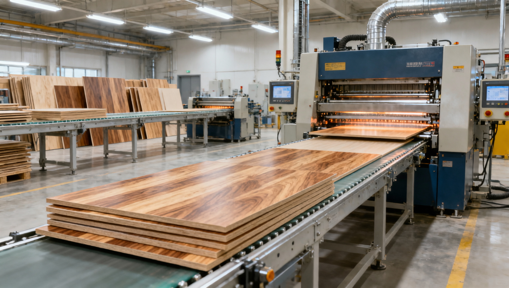 Evaluating Short-Cycle Melamine Press Capacity for MDF and Plywood Lines