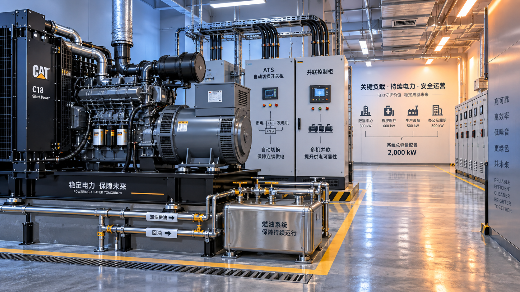 How to Size Diesel Generator Systems for Critical Loads and Site Conditions