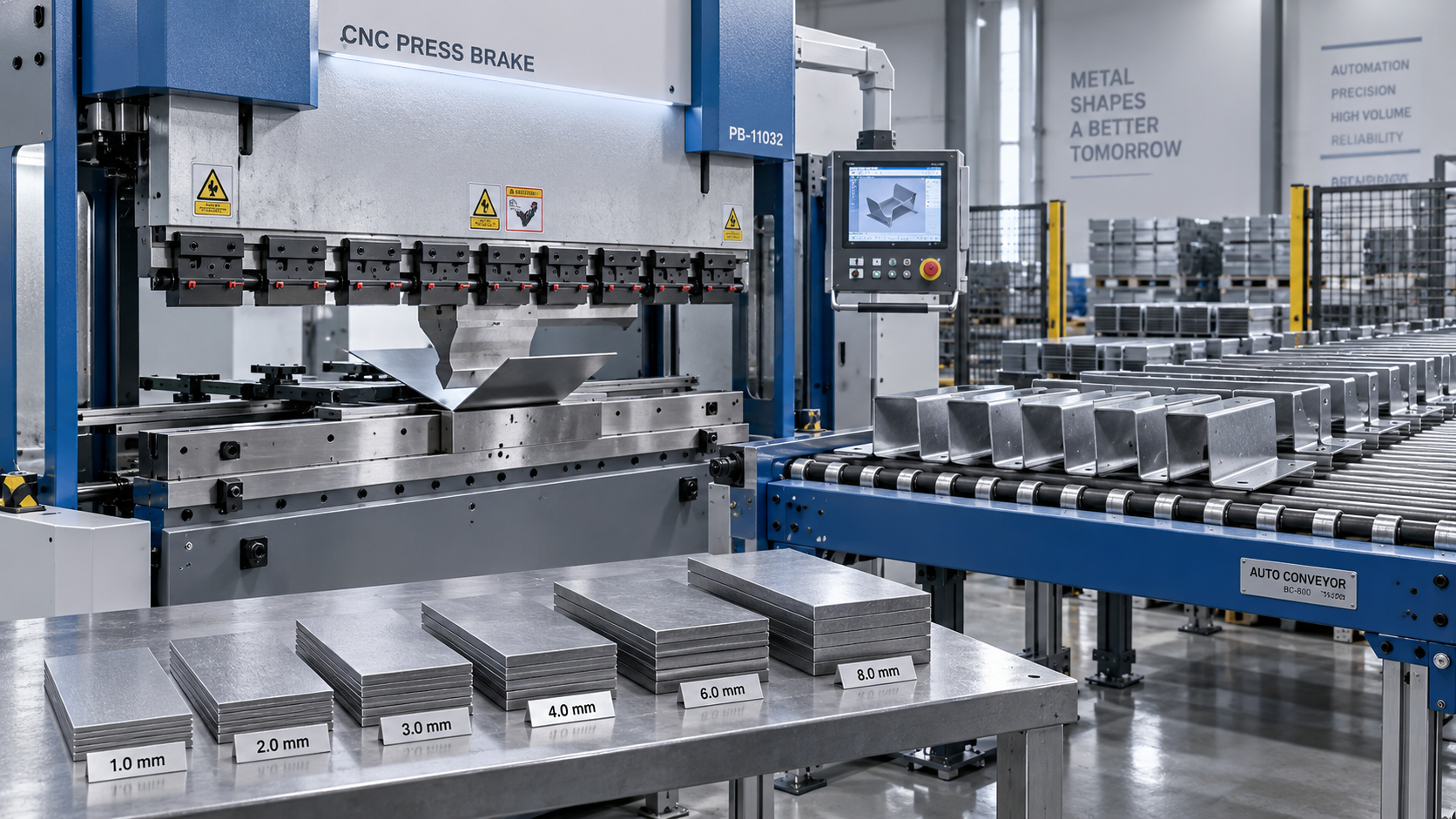 Choosing Sheet Metal Equipment by Material Thickness and Production Volume