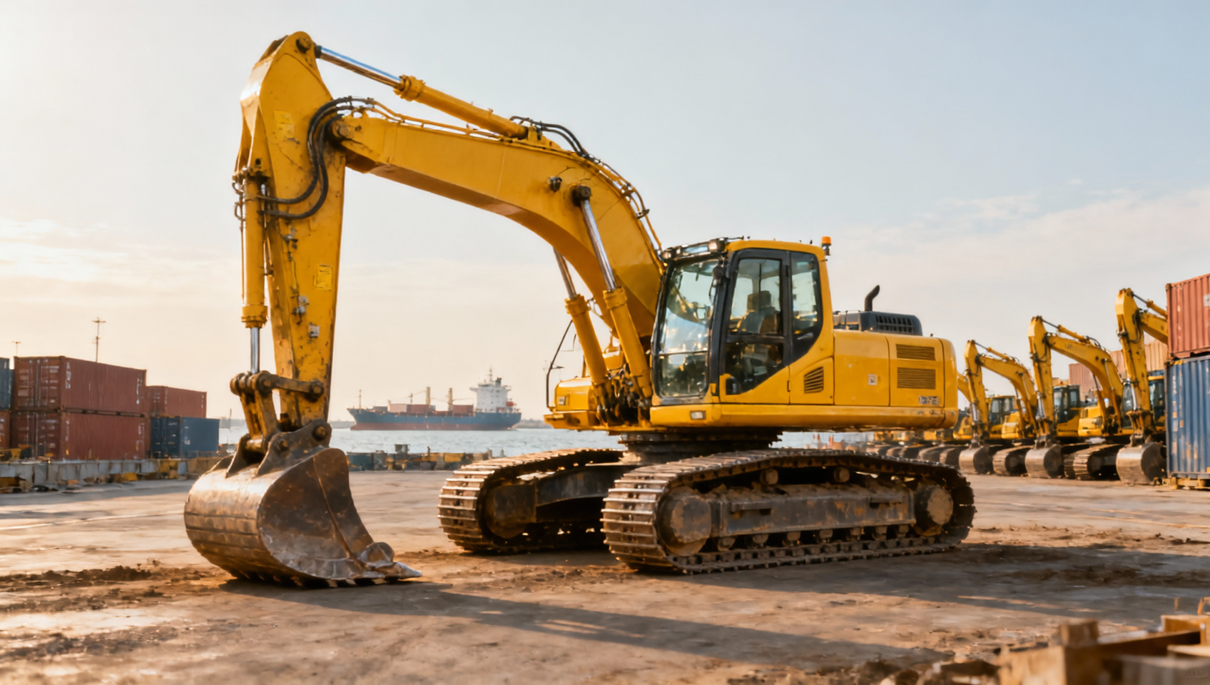 Construction Machinery Stocks Rise as Strong Overseas Orders Sustain Export Momentum