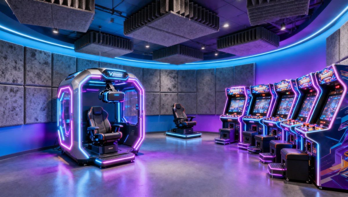 Can Soundproofing Materials Be Integrated Into Existing Arcade & VR Machine Zones?