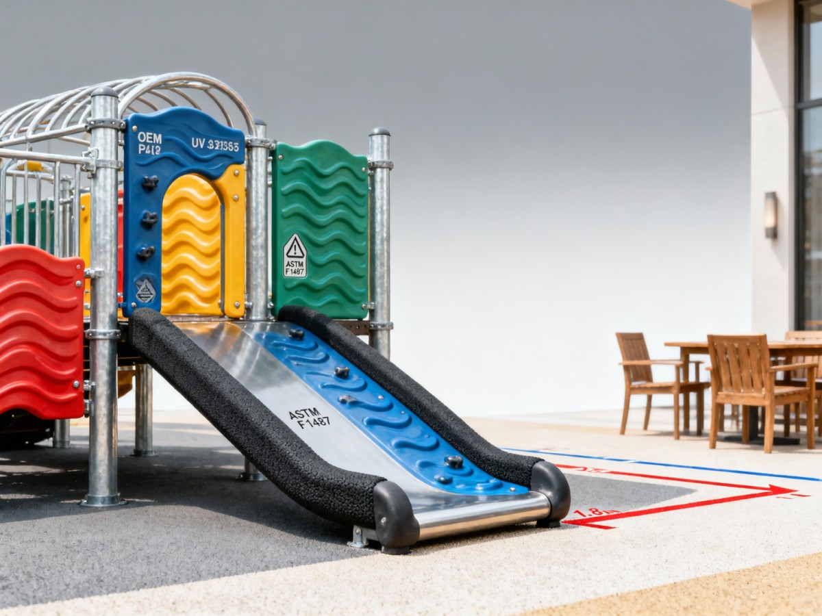 Playground structures that pass ASTM F1487—but still get flagged in site audits