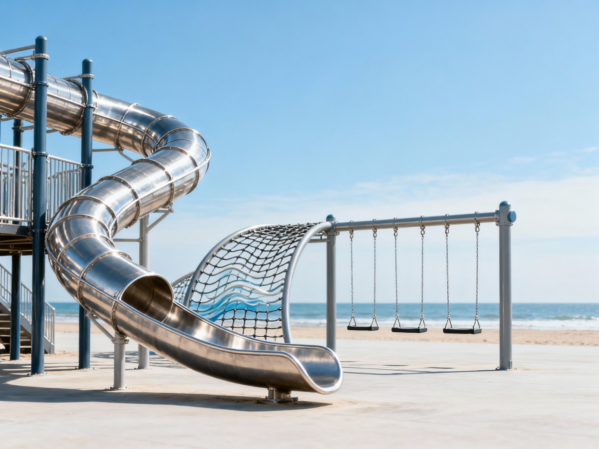 Playground structures with anti-graffiti coating—peeling within 90 days of seaside installation Playground structures with anti-graffiti coating—peeling within 90 days of seaside installation