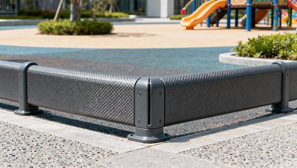 Playground borders that don’t crack under freeze-thaw cycles—or liability claims