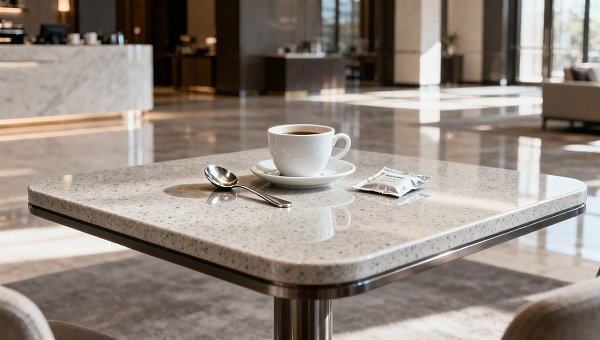 Hotel tables marketed as ‘scratch-resistant’—but showing micro-scratches after daily coffee service Hotel tables marketed as ‘scratch-resistant’—but showing micro-scratches after daily coffee service