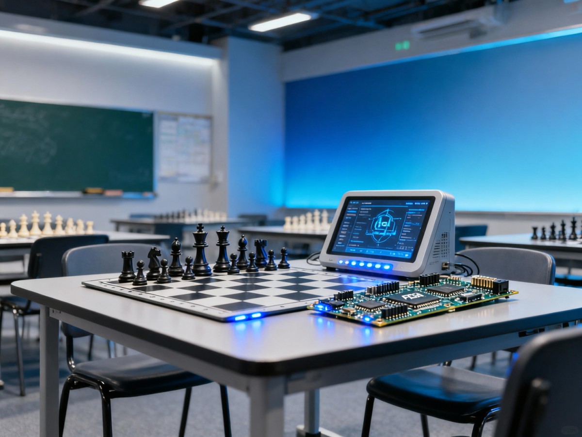 World Champion Xie Jun Visits Chongqing No.1 High School: Chess Classroom and 