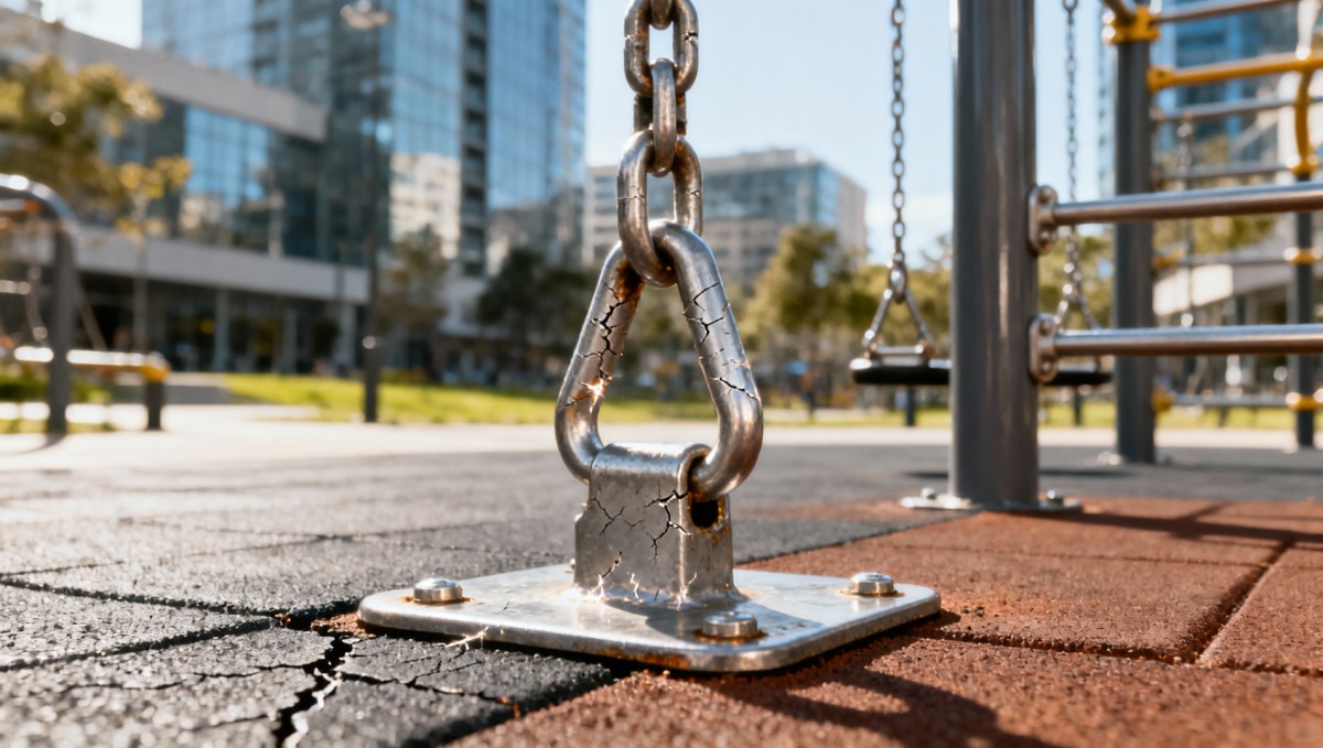 Playground maintenance logs rarely track this one wear pattern—until failure happens Playground maintenance logs rarely track this one wear pattern—until failure happens