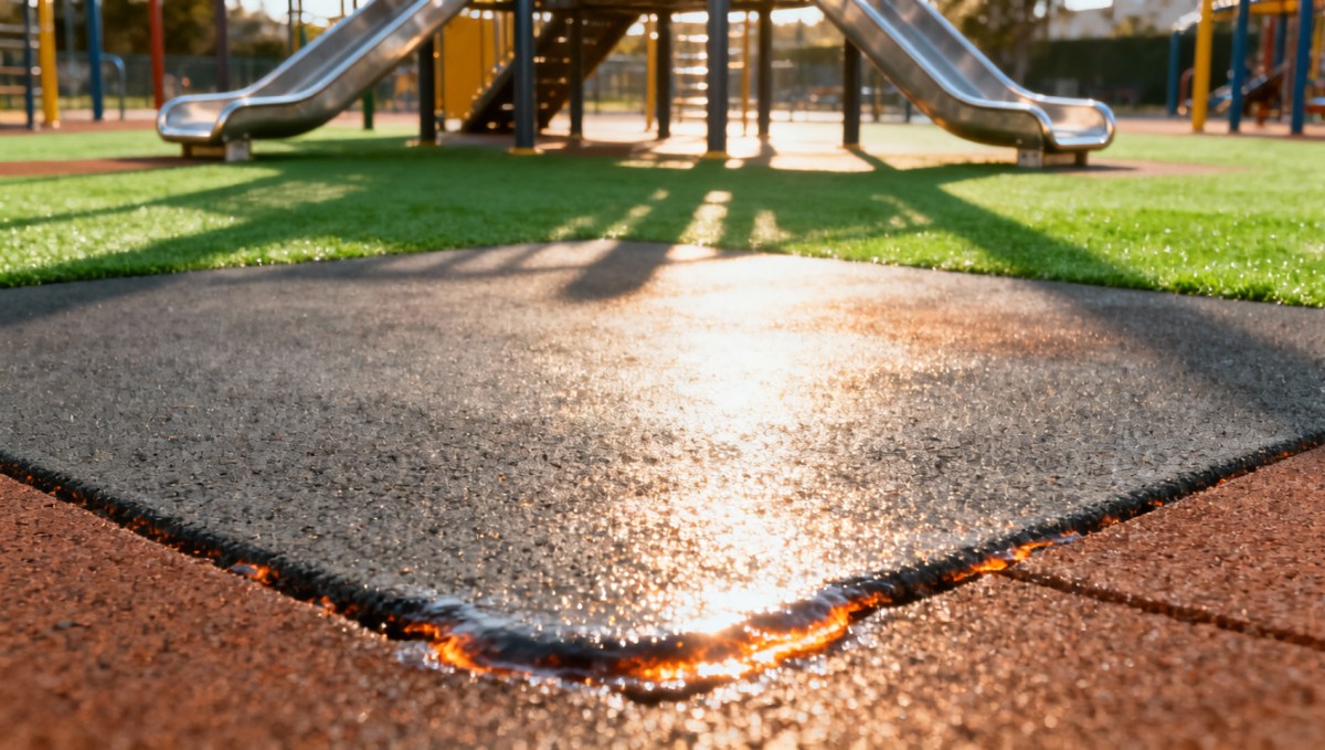 Outdoor playground surfacing tested at 70°F fails dramatically at 95°F—does your spec account for that? Outdoor playground surfacing tested at 70°F fails dramatically at 95°F—does your spec account for that?