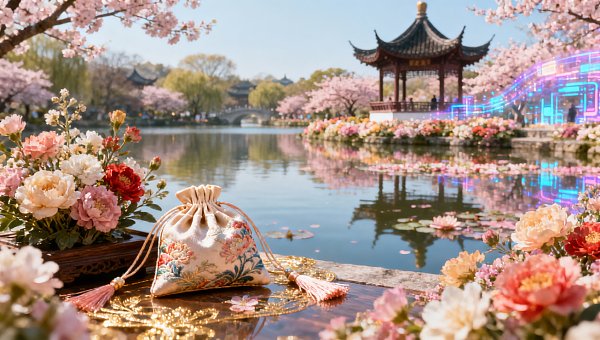 Yangzhou Slender West Lake Flower Festival Opens, Blending Heritage and Tech for Luxury Tourism
