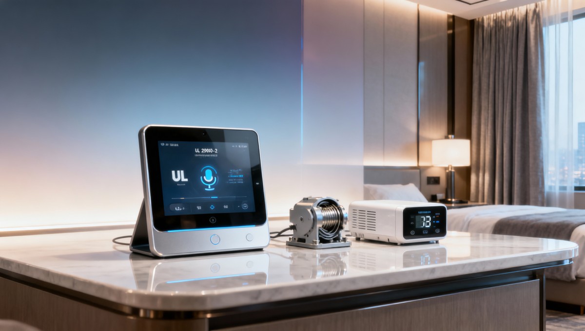 US Hotel Association Updates 2026 Smart Room Tech Guidelines, Mandates UL 2900-2-2 Certification US Hotel Association Updates 2026 Smart Room Tech Guidelines, Mandates UL 2900-2-2 Certification