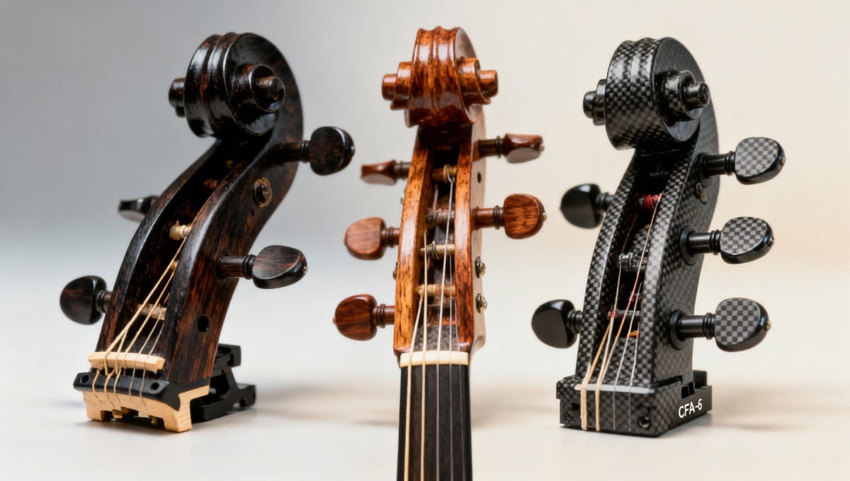String instrument bridge materials that change intonation after 90 days