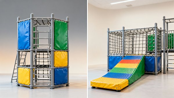 Indoor playground equipment that passes ASTM F1487—without inflating your budget Indoor playground equipment that passes ASTM F1487—without inflating your budget