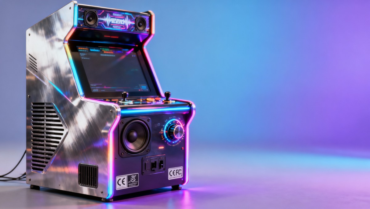Arcade machines with music accessories that distort sound at high volume Arcade machines with music accessories that distort sound at high volume