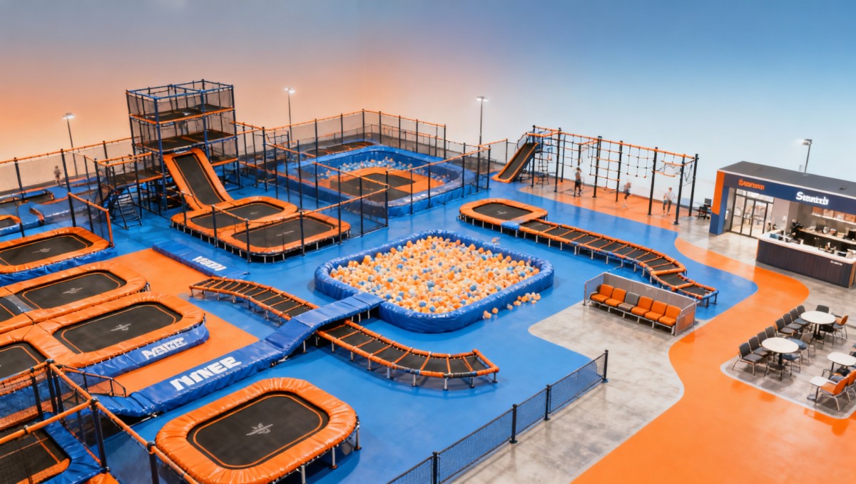 Trampoline park capacity planning is often wrong for weekends Trampoline park capacity planning is often wrong for weekends