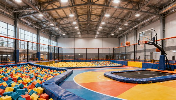 Trampoline park price per square foot explained simply Trampoline park price per square foot explained simply