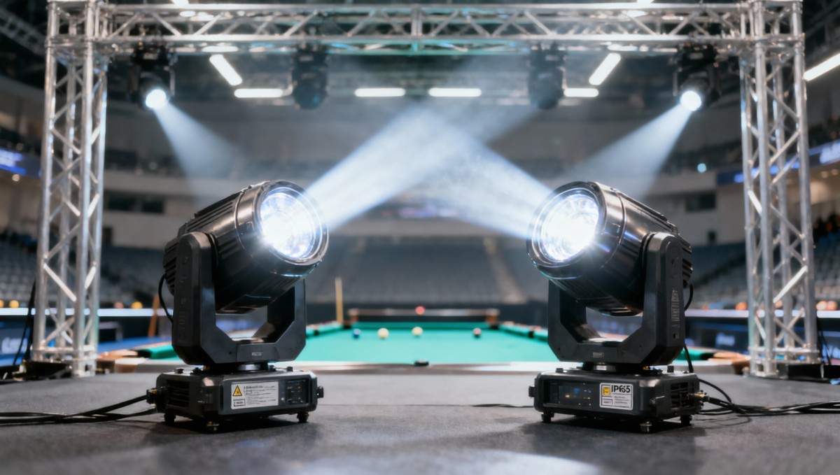 CCTV5 Snooker Broadcast Drives 37% Surge in Stage Lighting Export Inquiries CCTV5 Snooker Broadcast Drives 37% Surge in Stage Lighting Export Inquiries