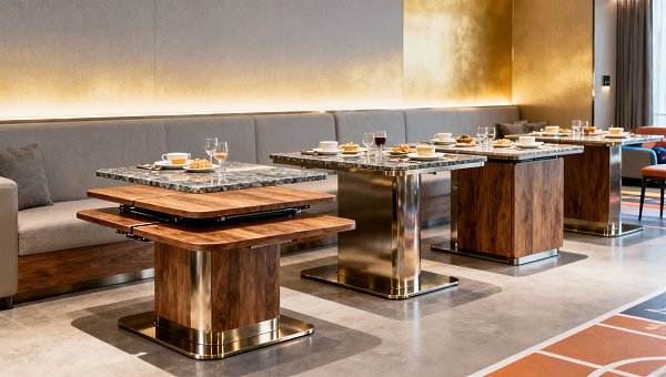 Hotel Tables That Save Space Without Looking Temporary Hotel Tables That Save Space Without Looking Temporary