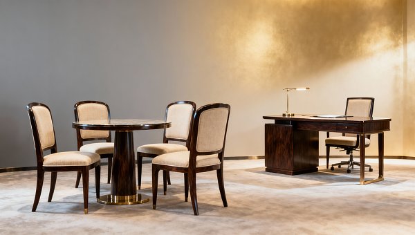 Hotel chairs that look elegant and still hold up