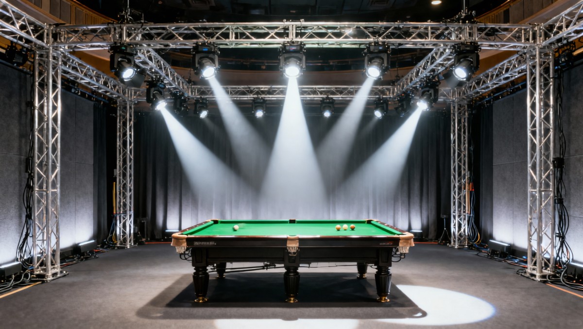 CCTV5 Snooker Broadcast Drives 37% Surge in Stage Lighting Export Inquiries CCTV5 Snooker Broadcast Drives 37% Surge in Stage Lighting Export Inquiries