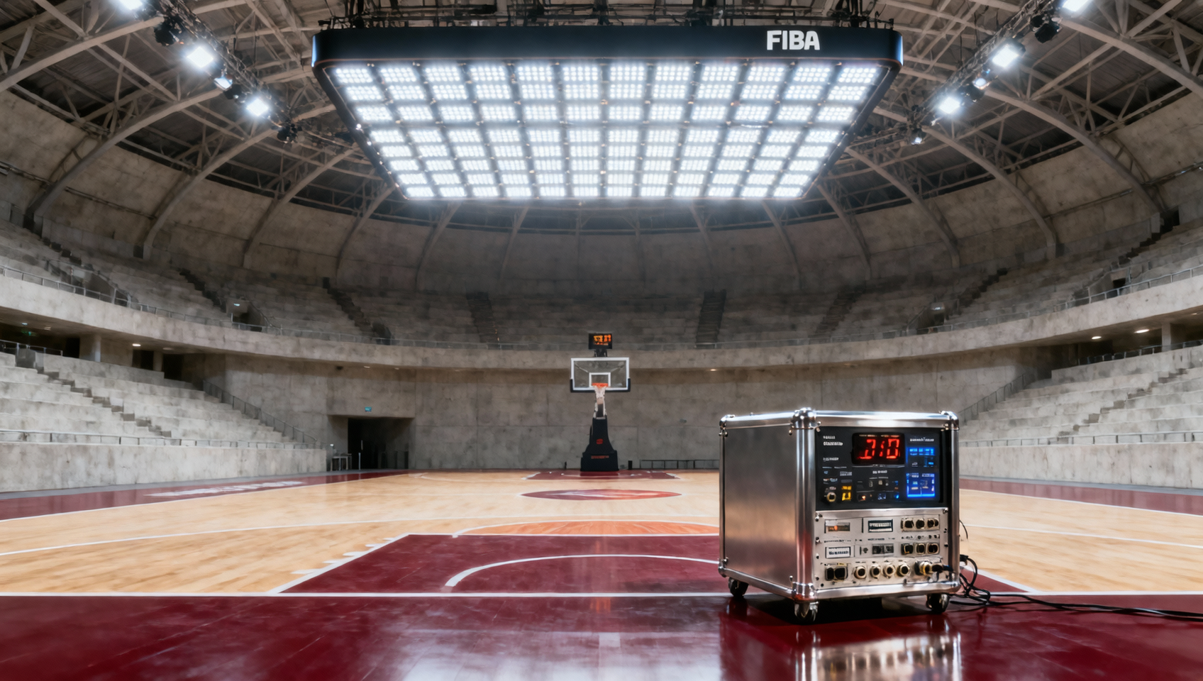 2026 FIBA Women's World Cup Draw: Certified Arena Lighting & Timing Systems