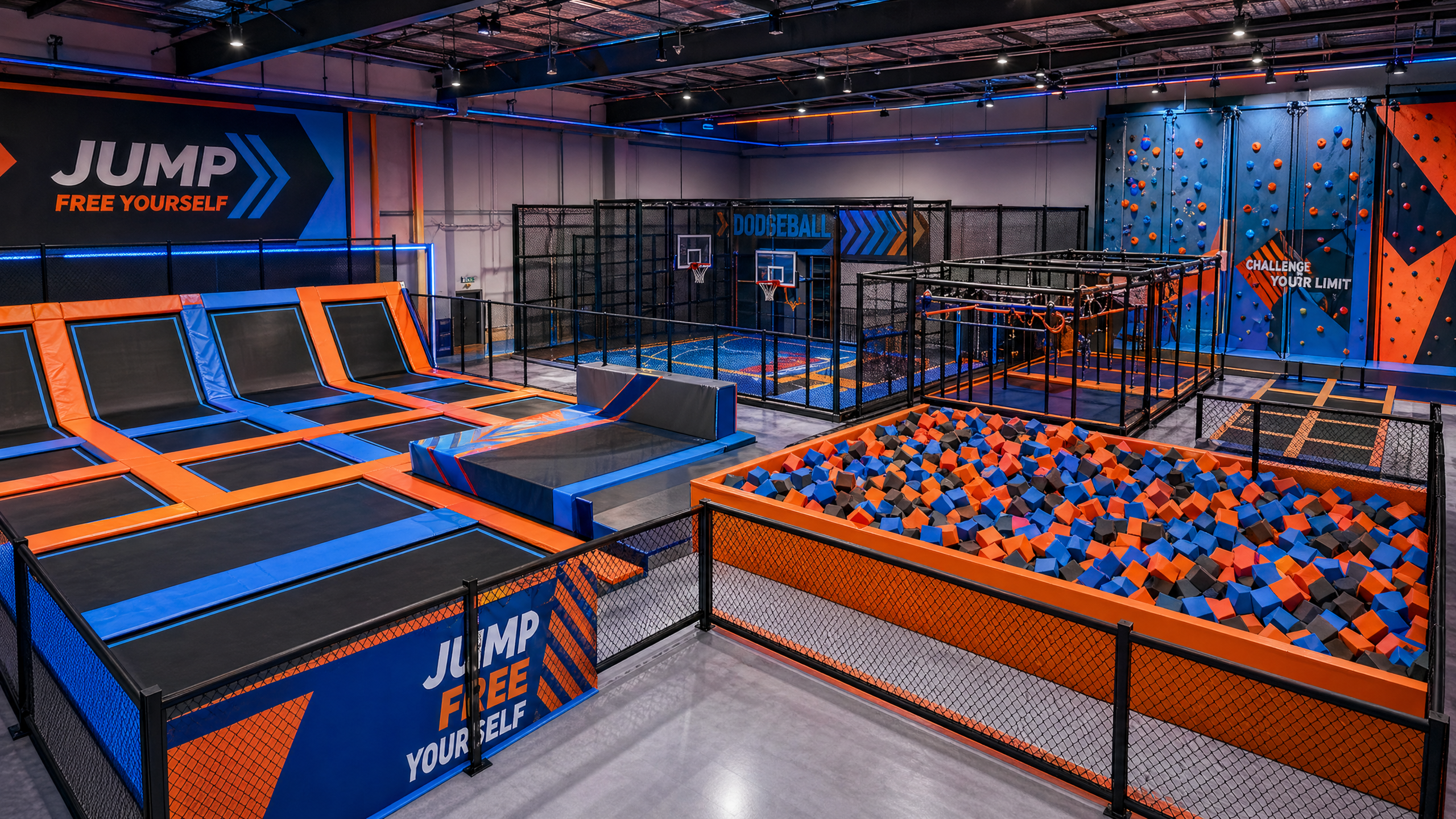 How Much Does a Trampoline Park Cost