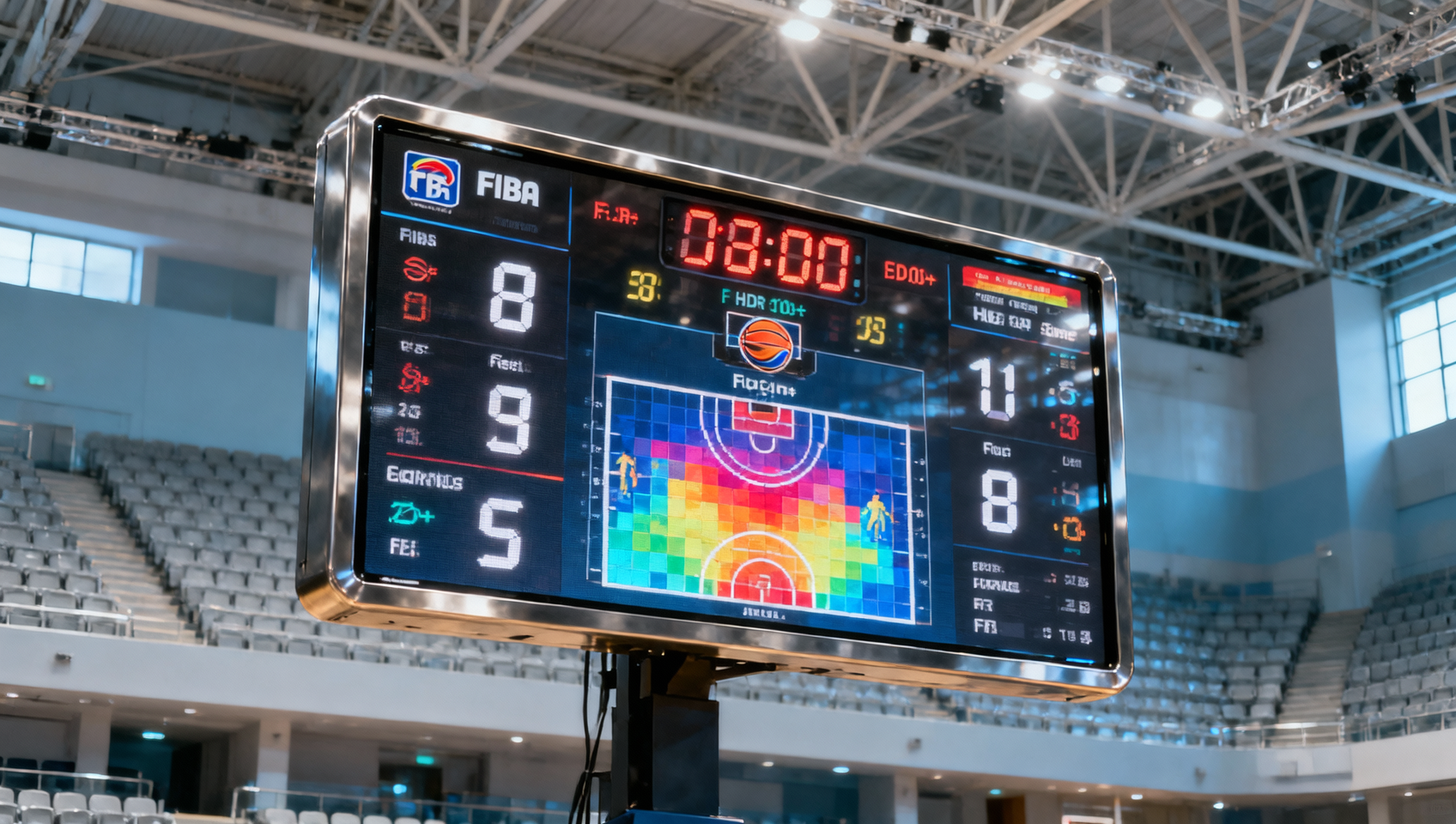 2026 FIBA Women's World Cup LED Timing Screens | Australia