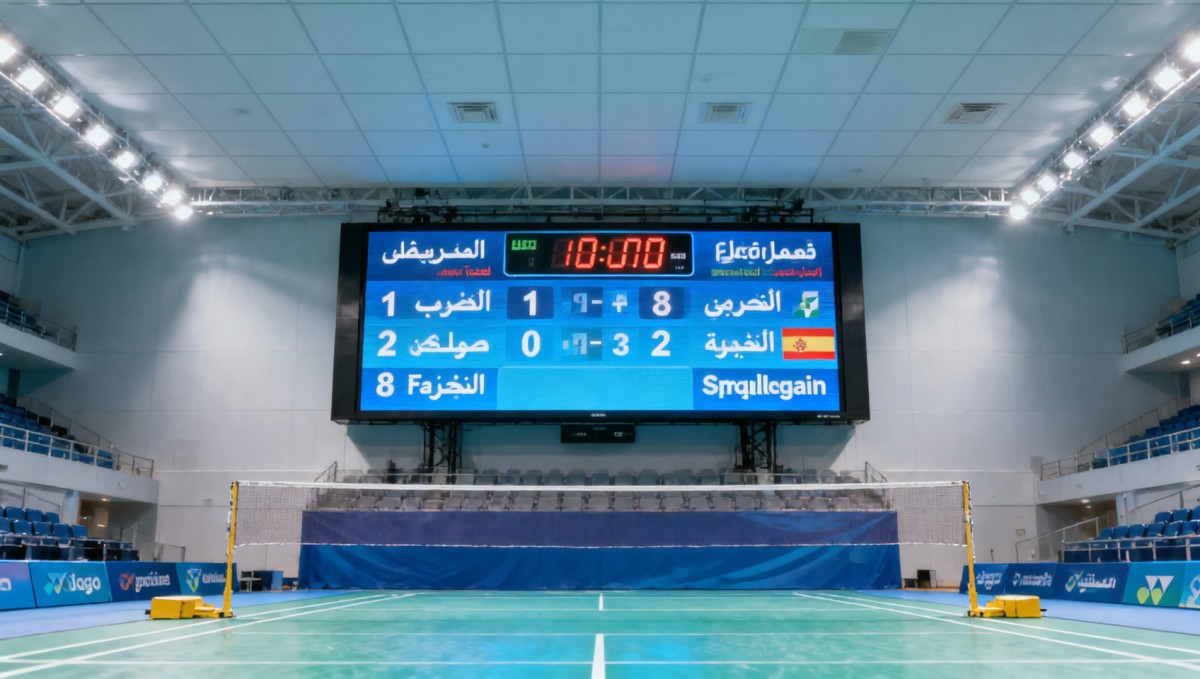 China's LED Scoreboard Passes BWF 2026 Standards at Thomas Cup China's LED Scoreboard Passes BWF 2026 Standards at Thomas Cup