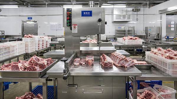 What slows down commercial bone saw machines during peak prep hours