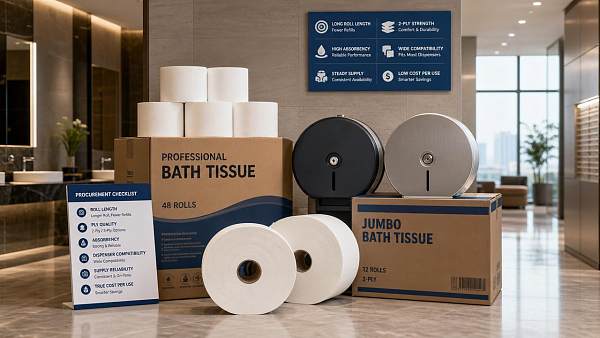 Wholesale toilet paper rolls: what affects true cost per use