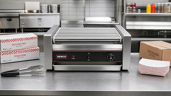 Hot dog rollers that clean faster can cut downtime more than expected Hot dog rollers that clean faster can cut downtime more than expected