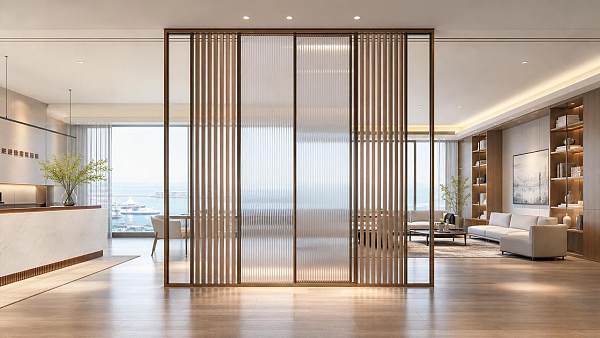 Decorative room dividers that improve layout without blocking light Decorative room dividers that improve layout without blocking light