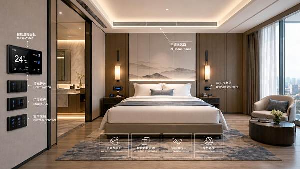 Smart hotel room controls work best when systems talk to each other