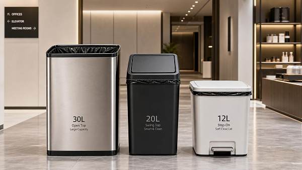Commercial trash cans: capacity, liners, and lid design all matter Commercial trash cans: capacity, liners, and lid design all matter