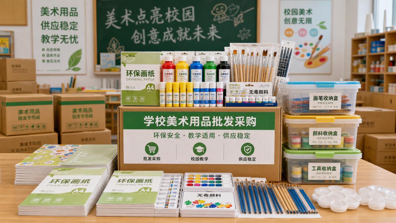 Art supplies wholesale trends schools are paying attention to
