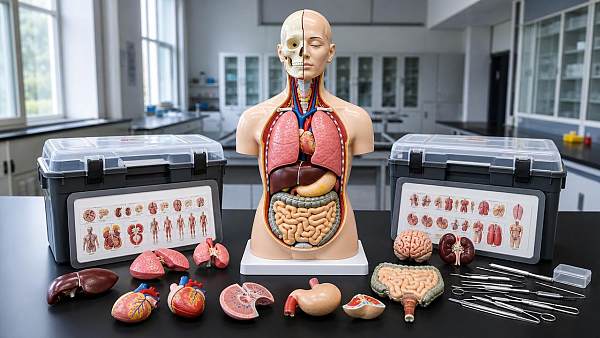 Human anatomy models that improve hands-on teaching, not storage