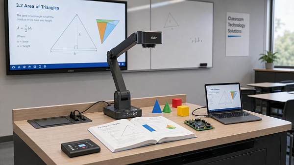 Document cameras for teachers: image quality or software first?