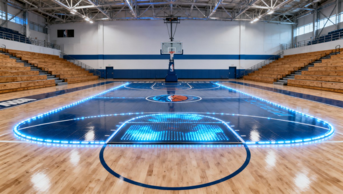 NBA Adopts New LED Interactive Court Floors for 2026–27 Season NBA Adopts New LED Interactive Court Floors for 2026–27 Season